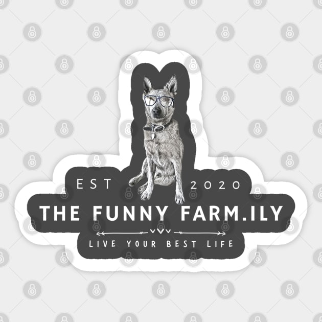 Live Like Tater Tot at the Funny Farmily Sticker by The Farm.ily